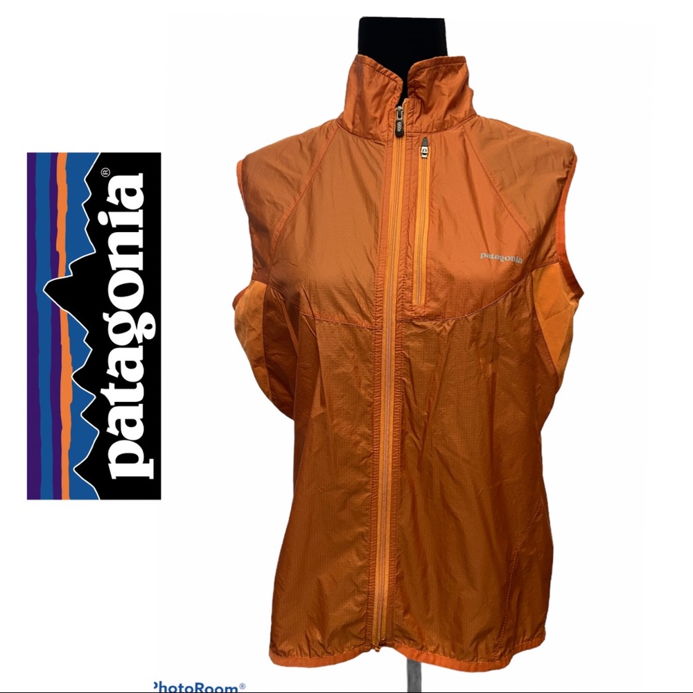 Patagonia Orange Lightweight Vest